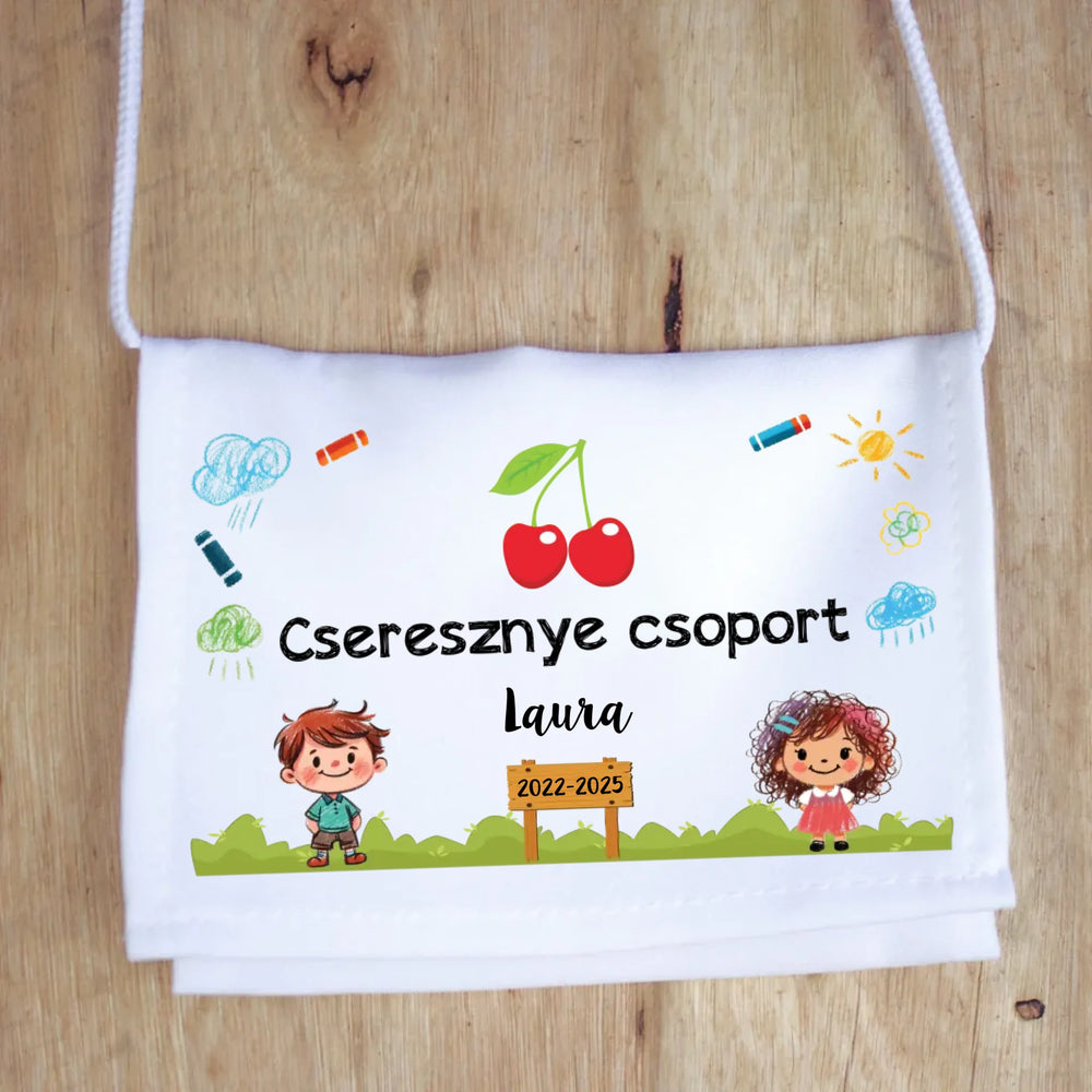 Ballagási tarisznya Cseresznye csoport