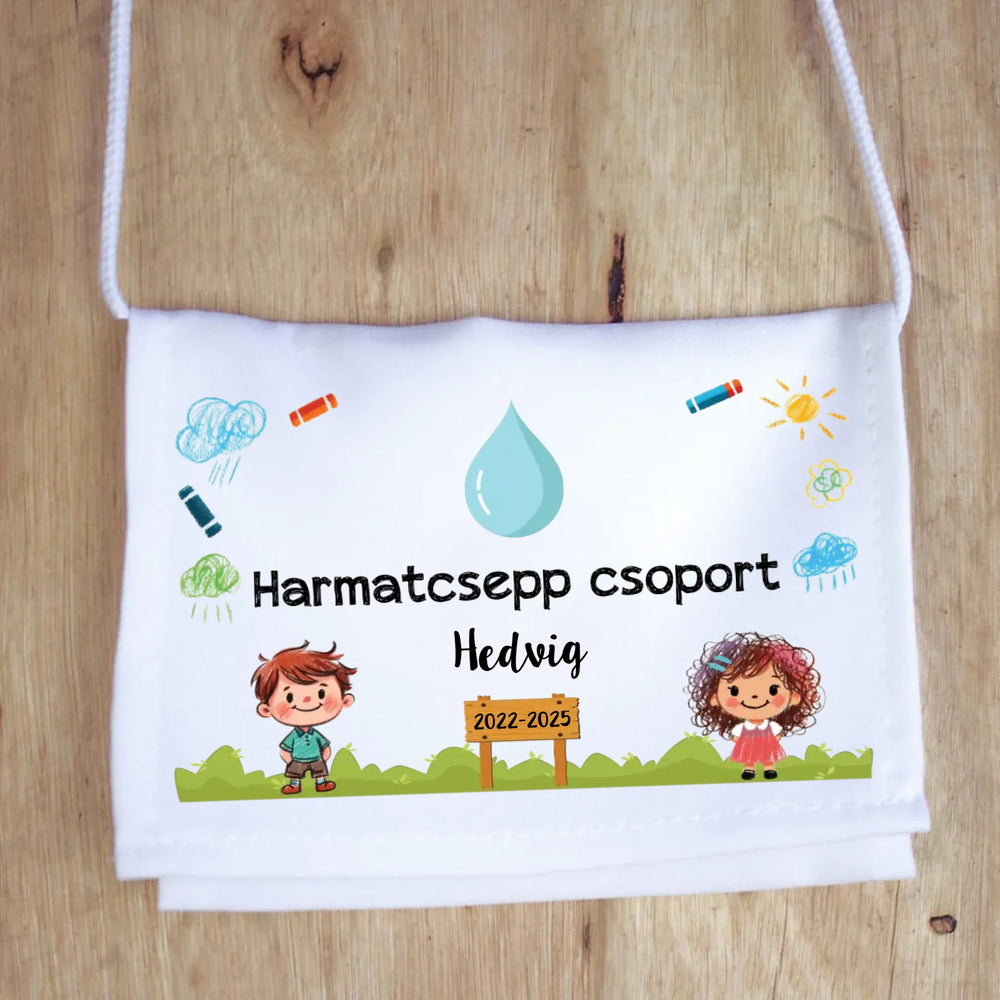 Ballagási tarisznya Harmatcsepp csoport