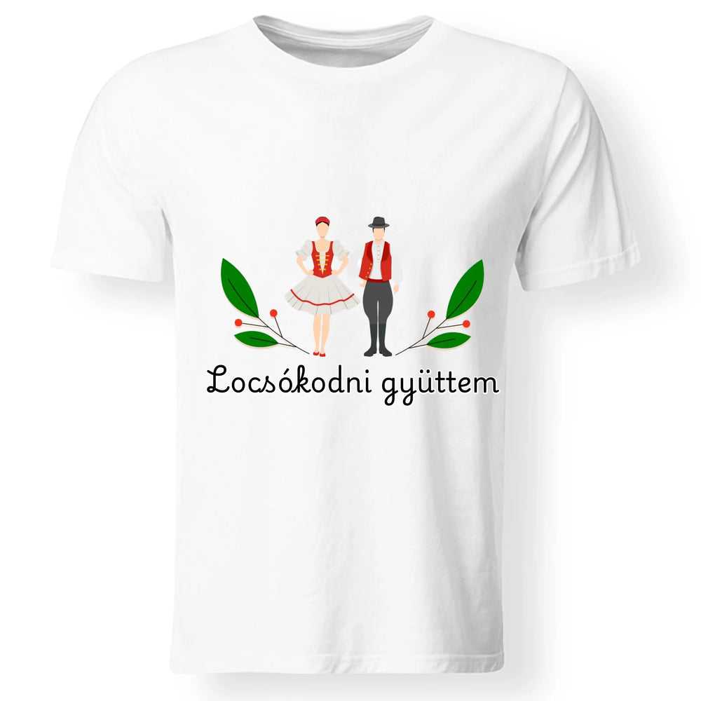 Húsvéti locsolós póló férfiaknak szerkeszthető felirattal