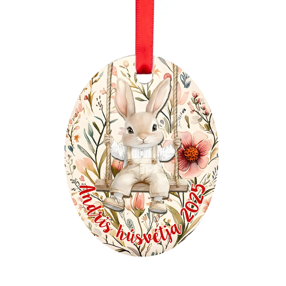 Húsvéti ajándék gyerekeknek - egyedi neves tojásfadísz tojásfára