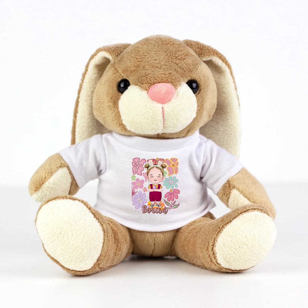 Húsvéti ajándék lányoknak - egyedi plüssmaci szerkeszthető karakterrel