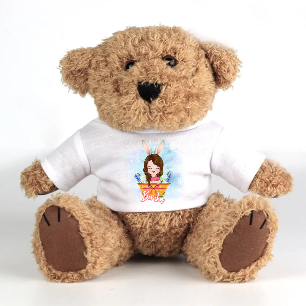 Húsvéti ajándék gyerekeknek - egyedi plüssmaci szerkeszthető karakterrel