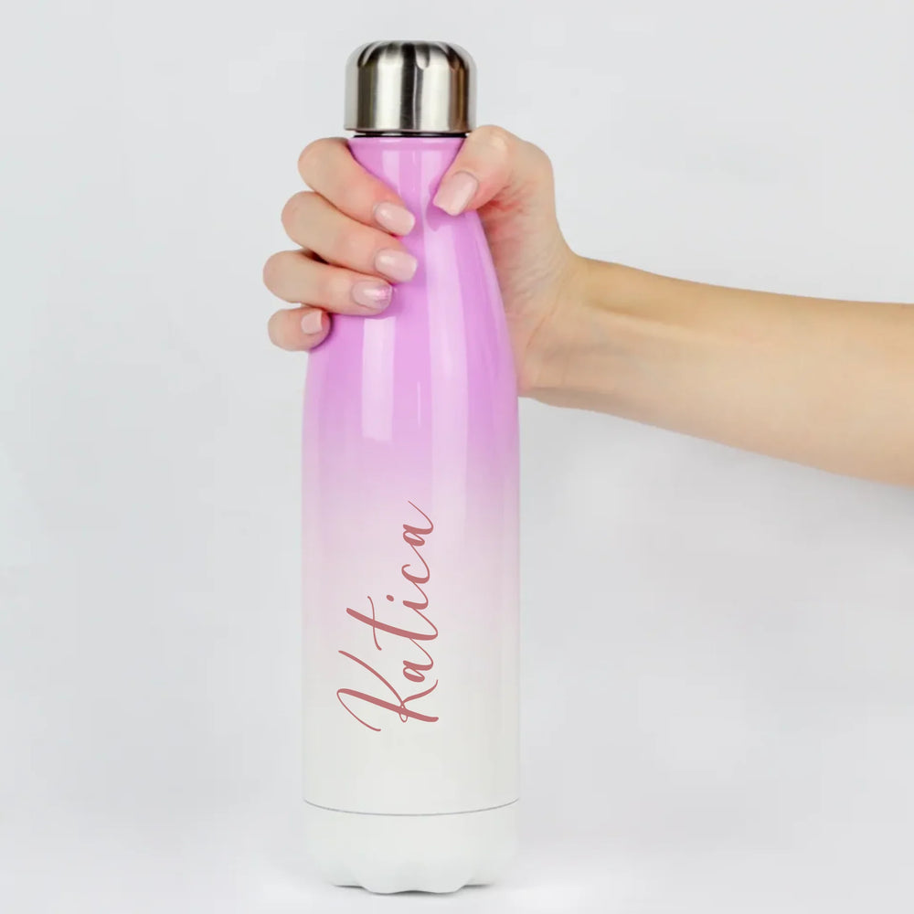 Bride feliratos ajándék kulacs egyedi névvel Lánybúcsúkra