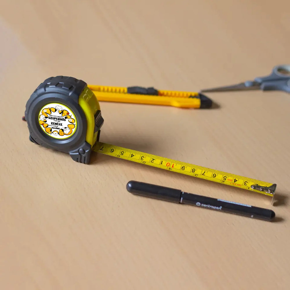 Egyedi ajándék mérőszalag apáknak választható foglalkozással