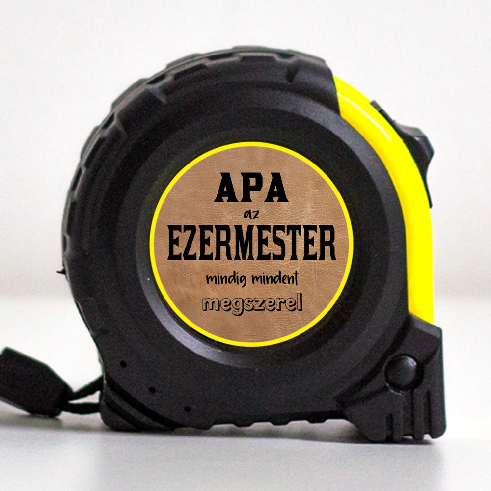 Egyedi mérőszalag ezermestereknek