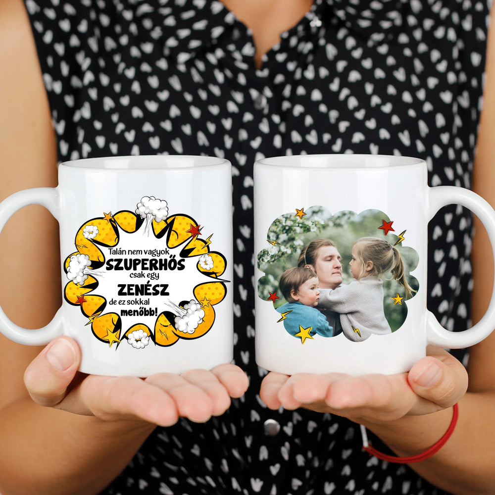 Egyedi ajándék bögre apáknak választható foglalkozással