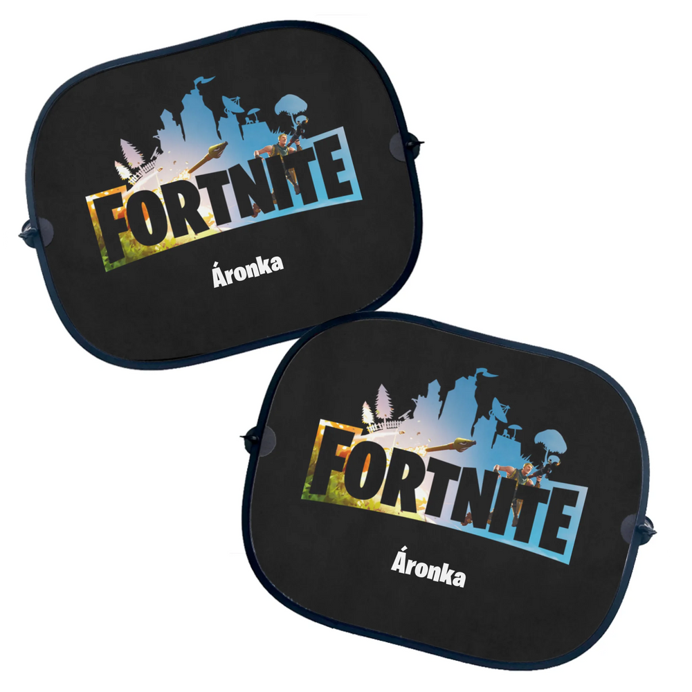 Fortnite mintás napellenző egyedi névvel