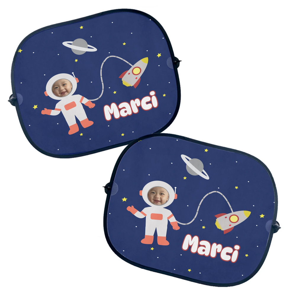 Egyedi képes űrhajós napellenző