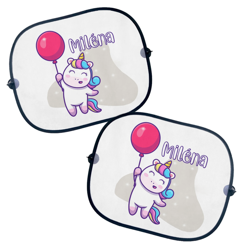 Egyedi neves unikornisos napellenző