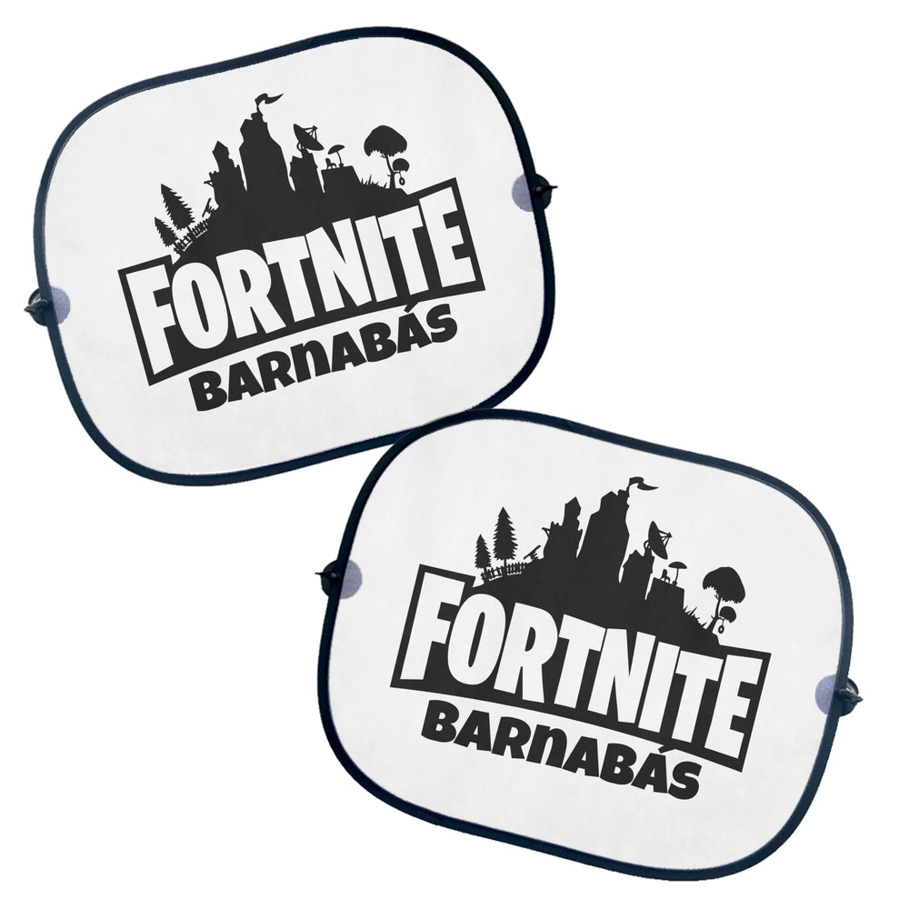 Egyedi neves Fortniteos napellenző