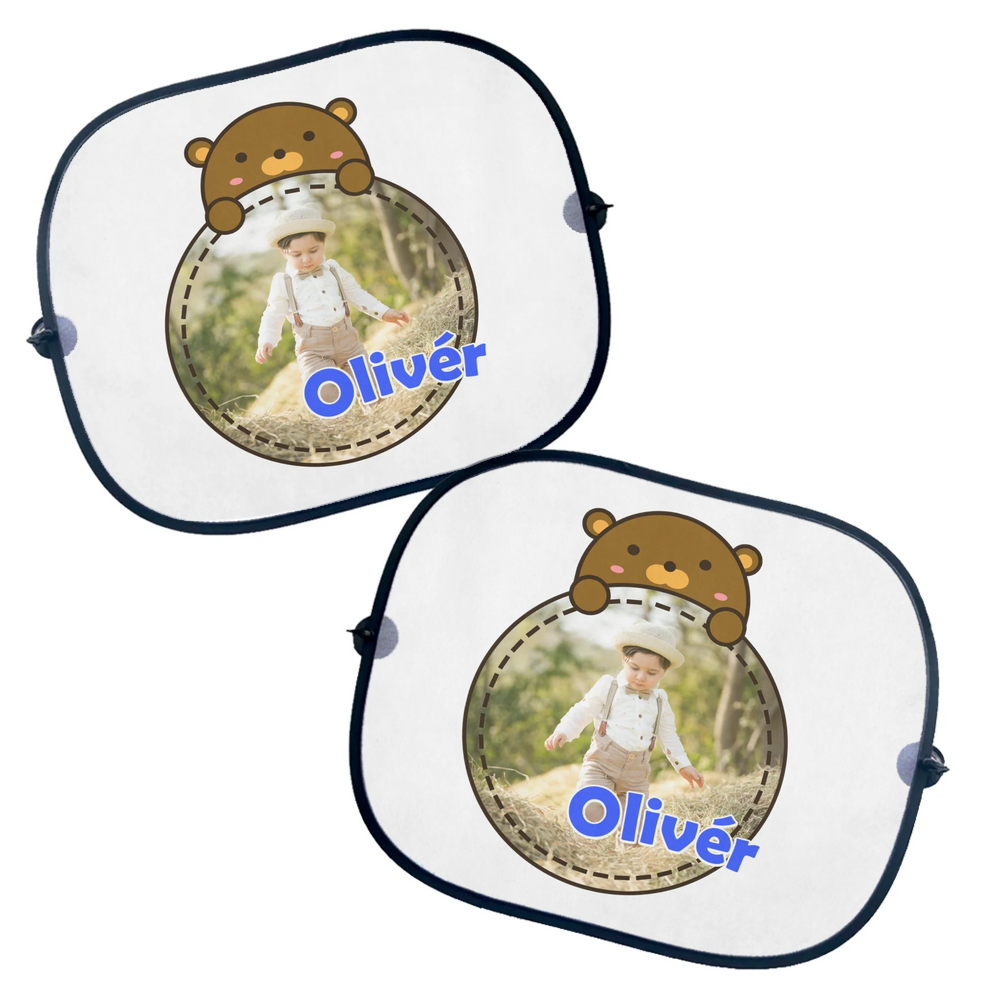 Egyedi képes neves macis napellenző