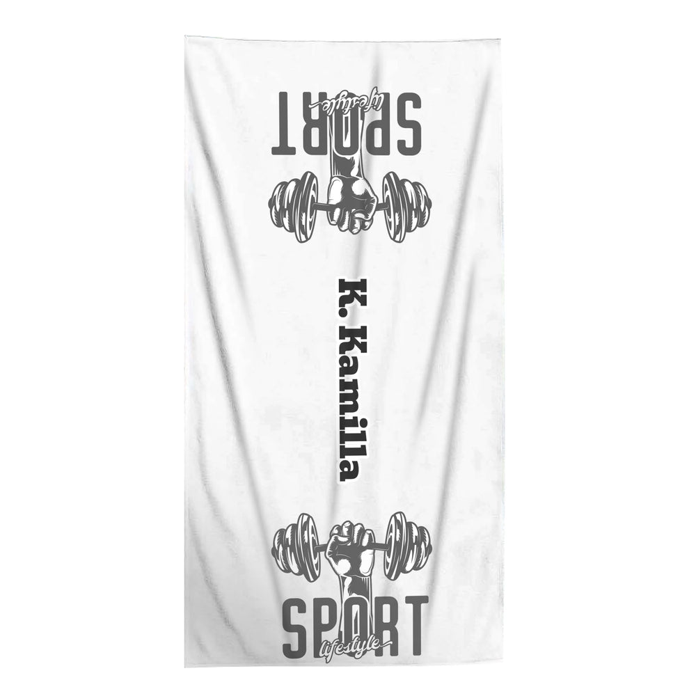 Egyedi törölköző saját logóval és felirattal