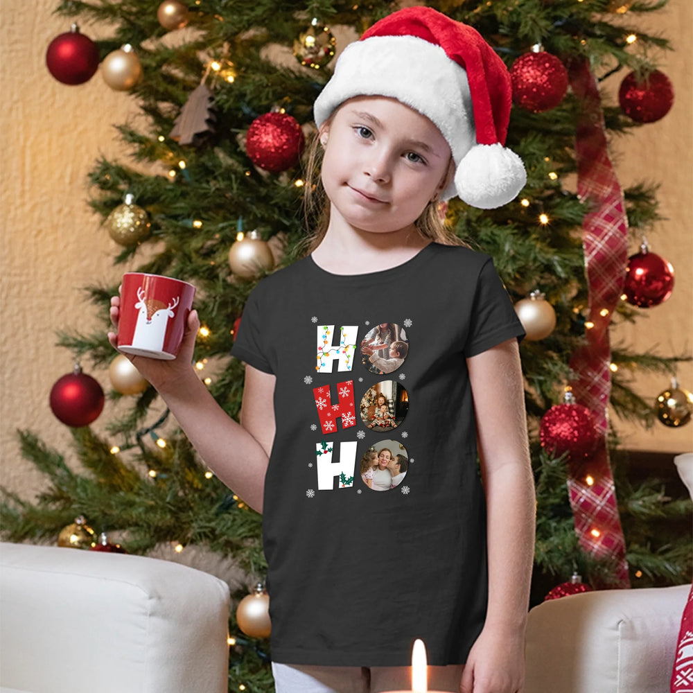 HoHoHo - egyedi képes karácsonyi gyerek póló