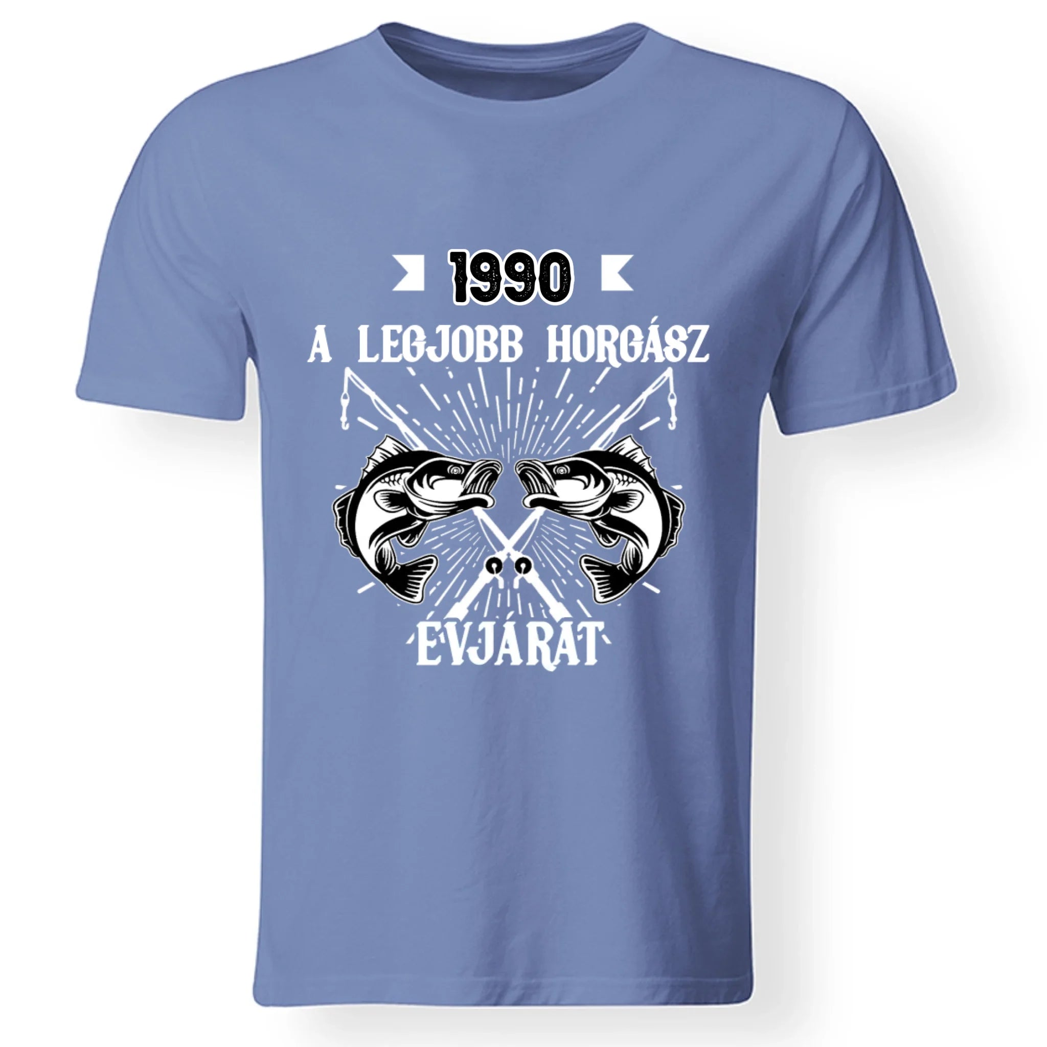 Szülinapi ajándék horgászoknak - A legjobb horgász évjárat férfi póló