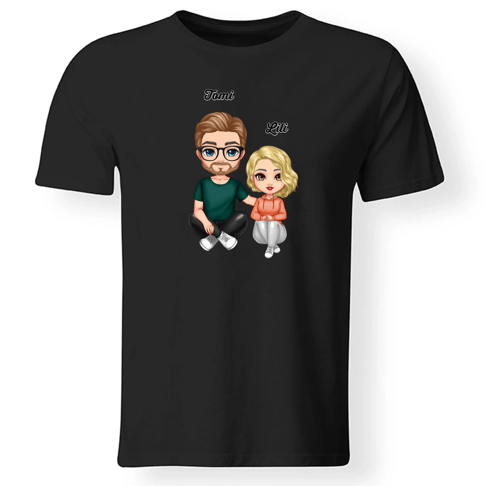 Cukifejű karakteres apa-fia póló