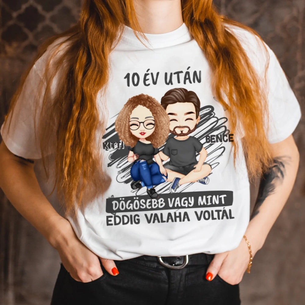 Dögösebb mint valaha szerkeszthető karakteres női póló