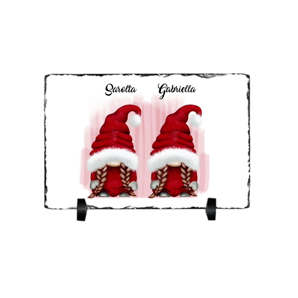 Lány manós gránitkép