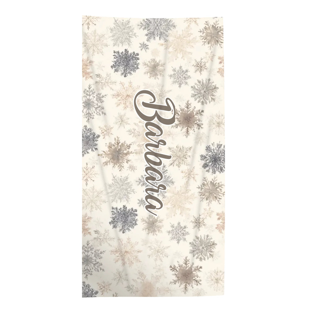 Vintage egyedi neves törölköző választható mintával