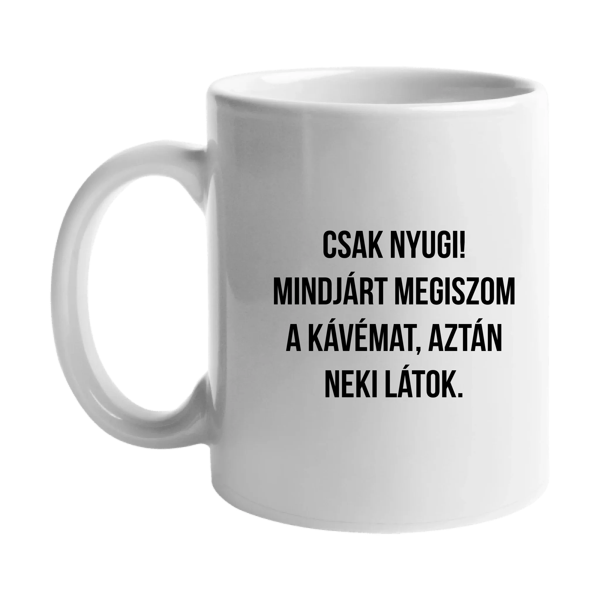 Egyedi feliratos bögre