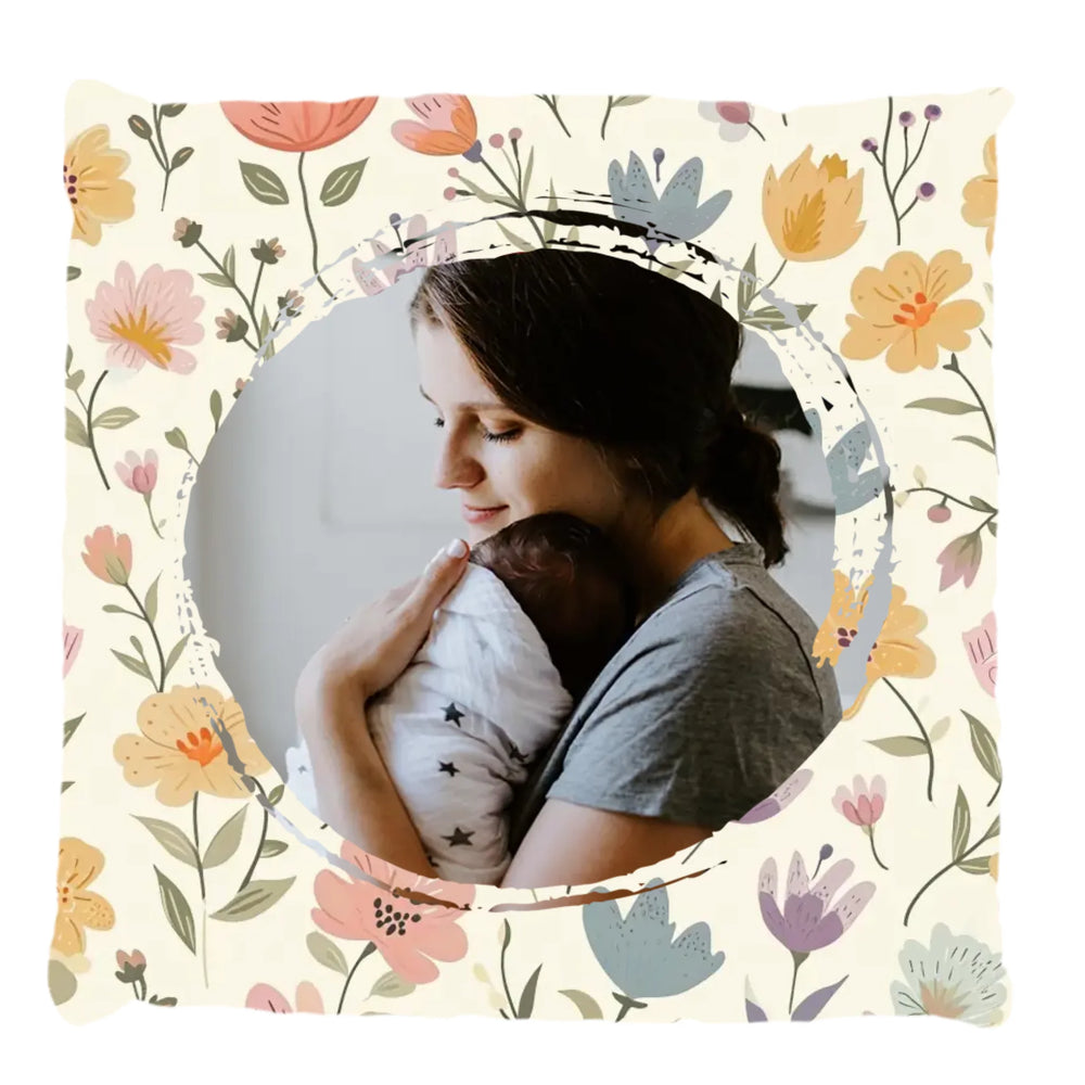 Egyedi telinyomatos FullPrint párna Anyáknak fényképpel