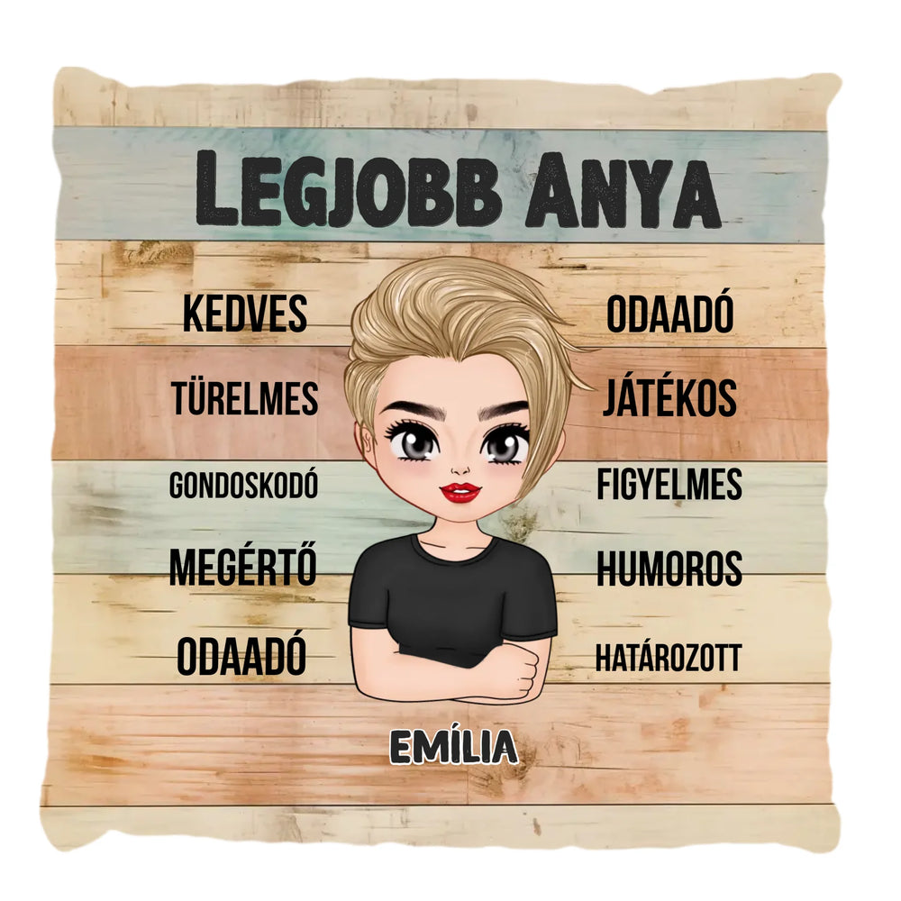 Anya jellemzős telinyomatos FullPrint párna