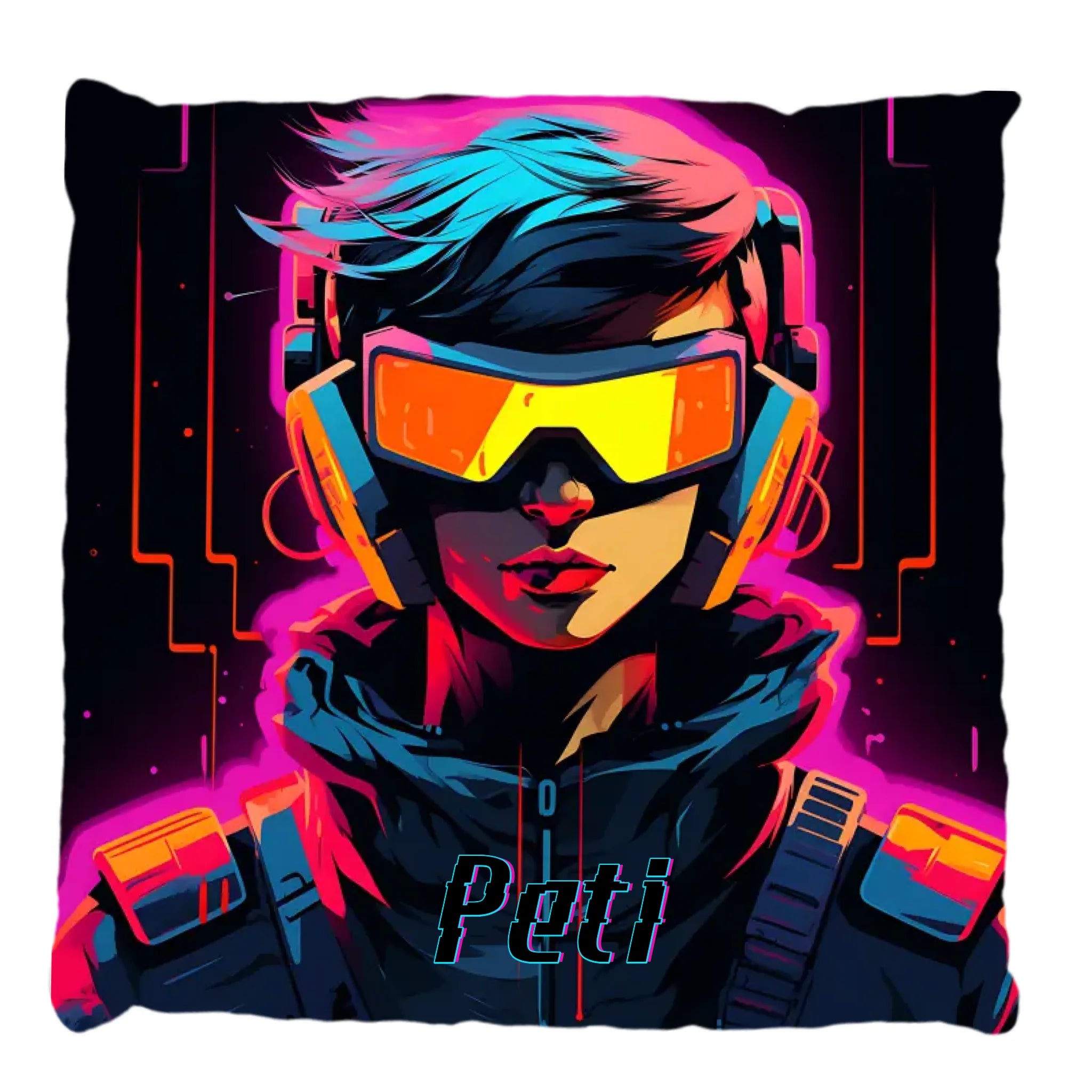 Videójátékos Fullprint Párna