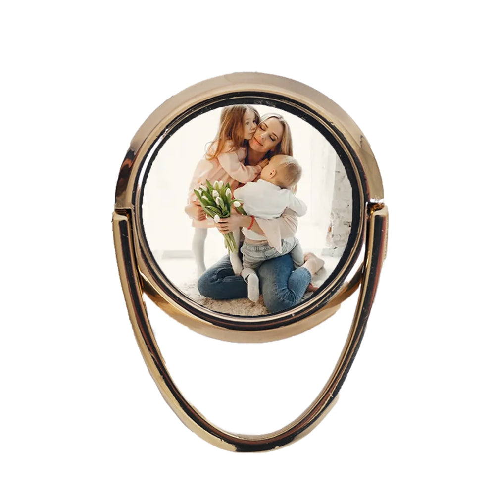 Egyedi képes telefontartó gyűrű ajándék karácsonyra anyának