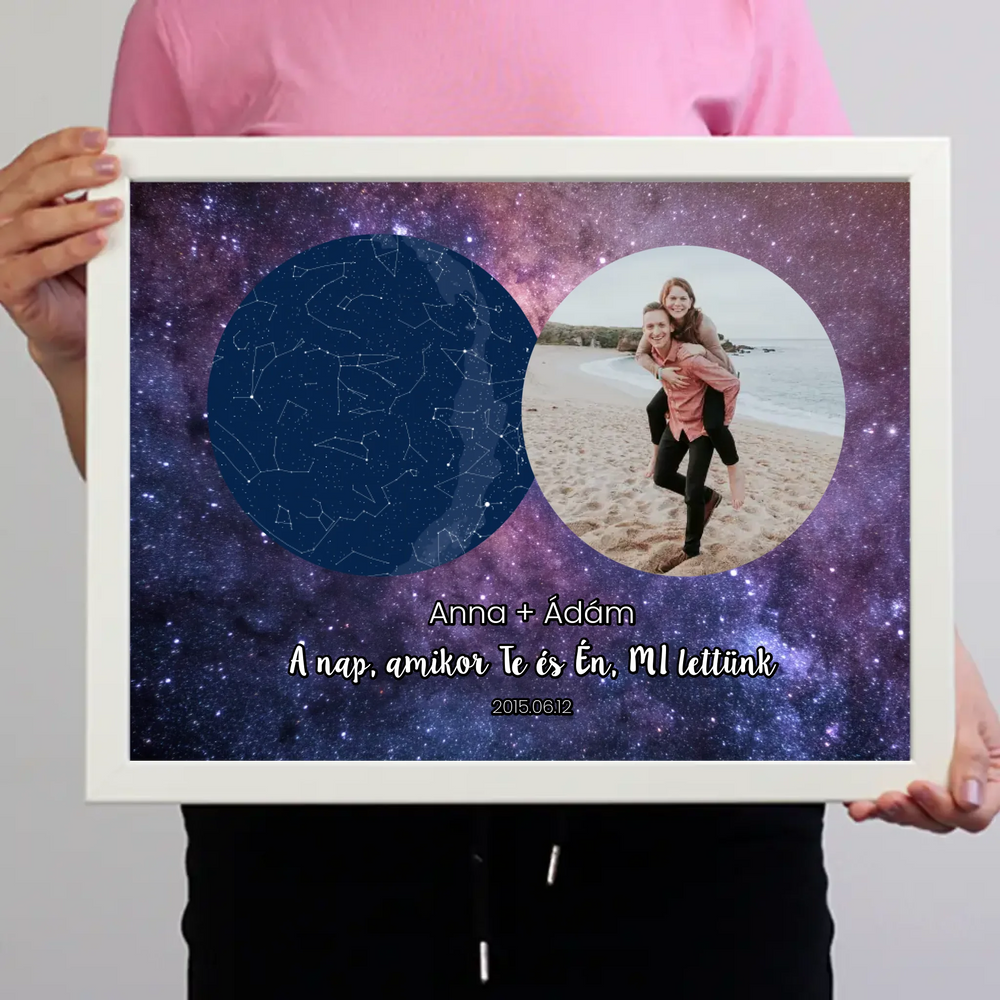 Csillagtérkép fotóval