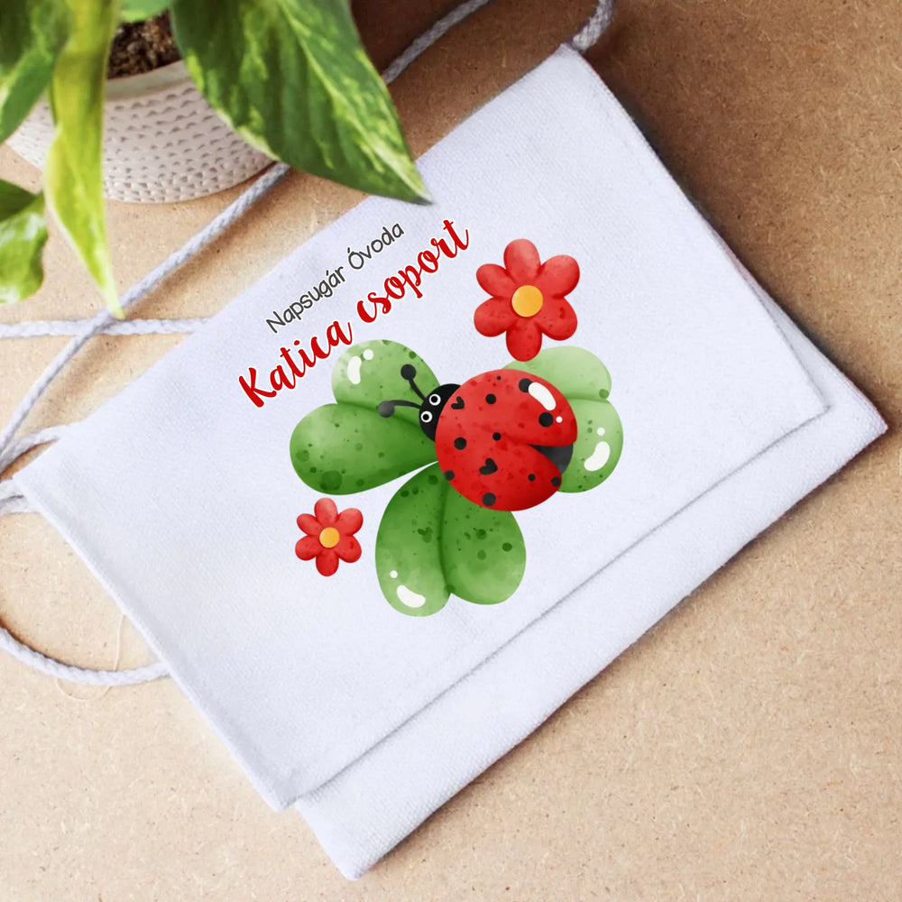 Ballagási tarisznya ovisoknak - Katica csoport