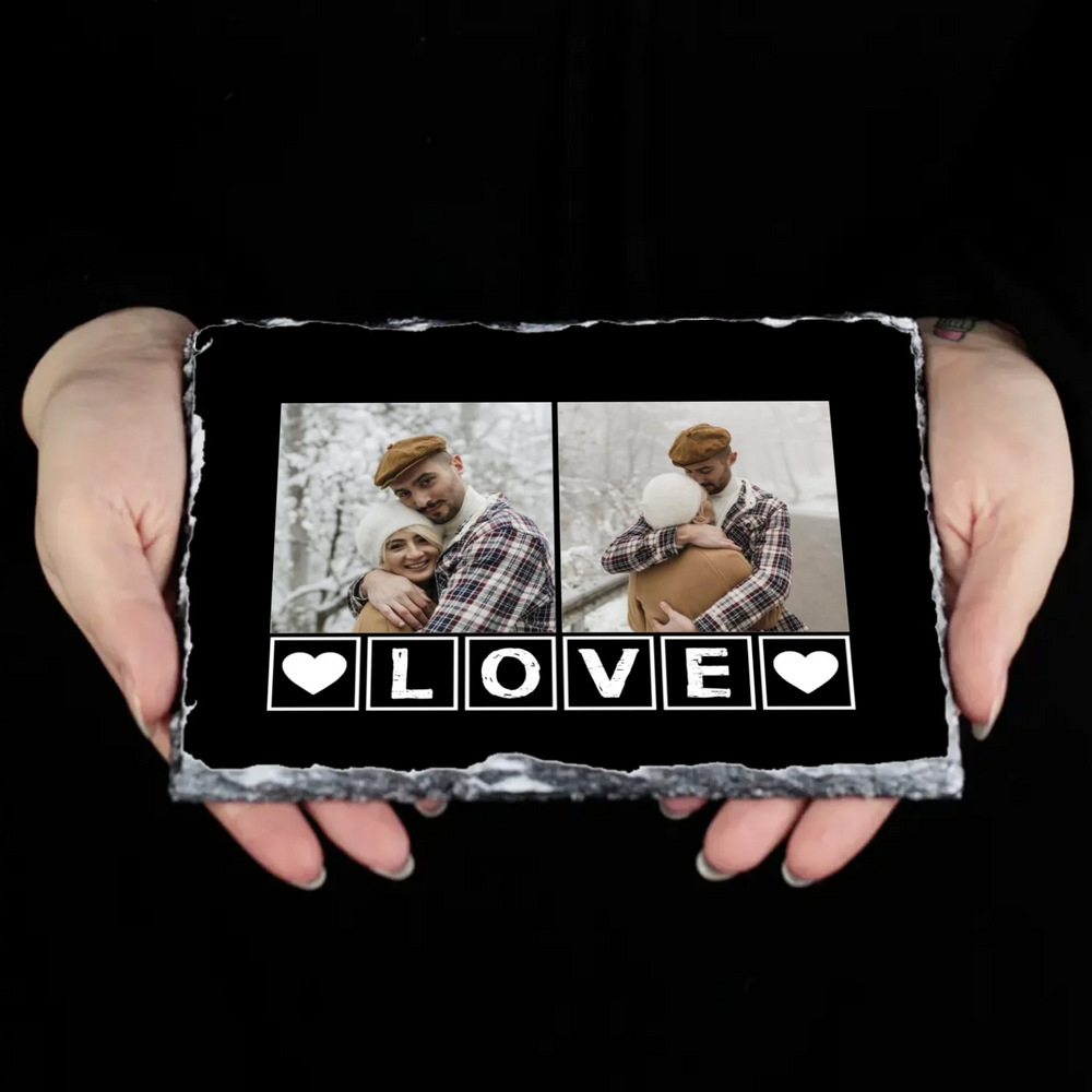 Love feliratos 4 képes gránitlap XL