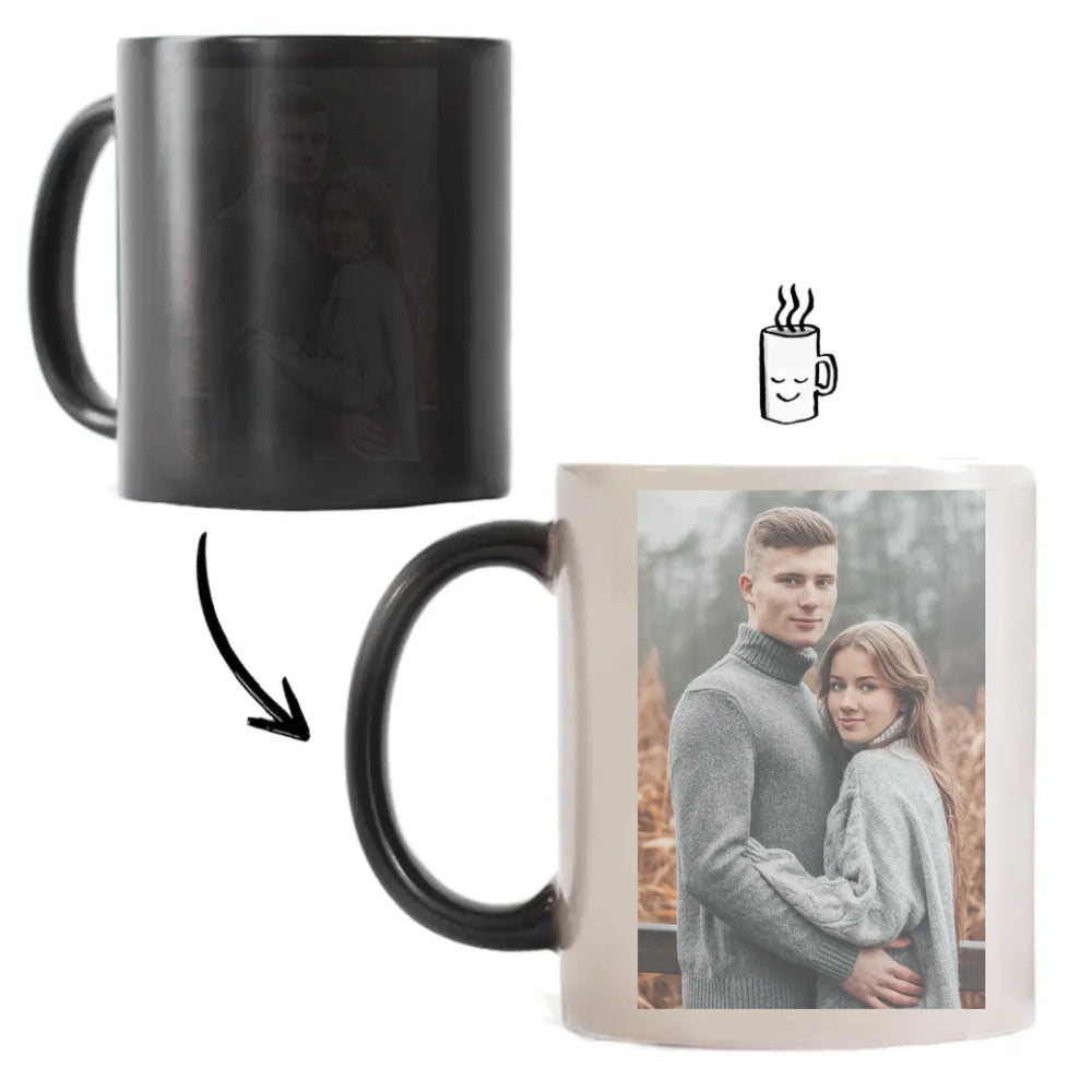 Egyedi fényképes bögre 2 képpel