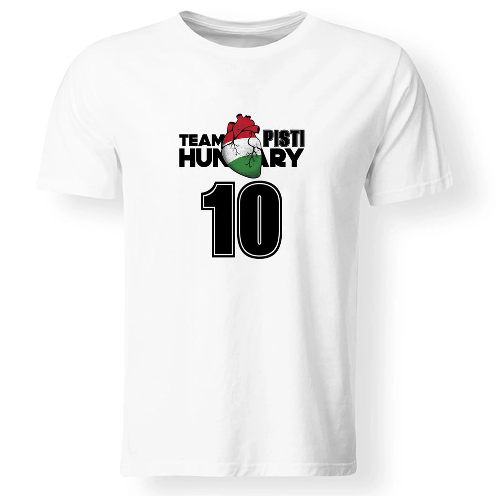 Team Hungary magyar mez póló egyedi névvel