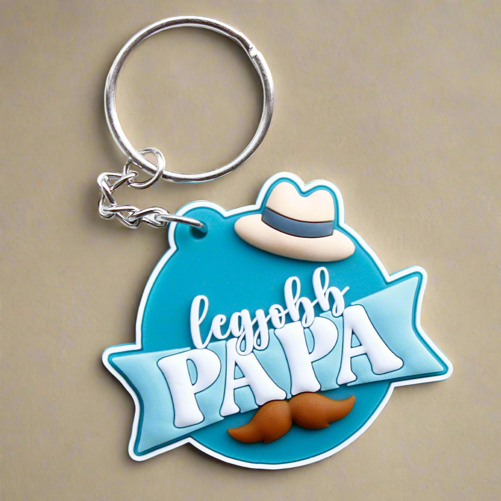 Ajándék kulcstartó papáknak - Legjobb Papa