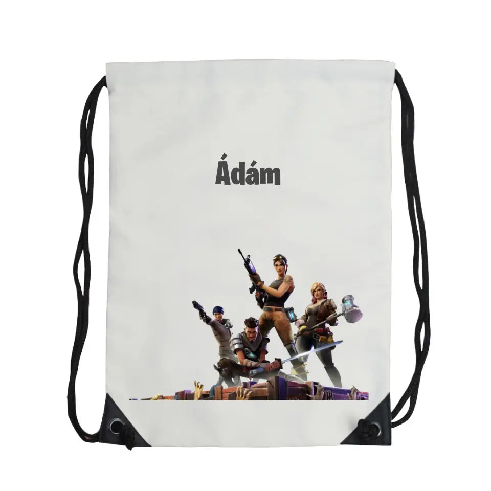 Egyedi neves Fortnite tornazsák