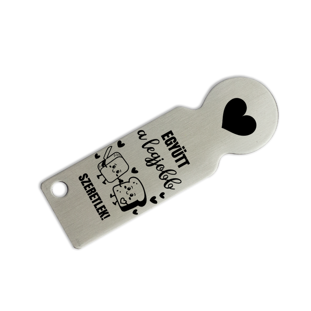 Együtt a legjobb bevásárló kocsi érme ajándék pároknak