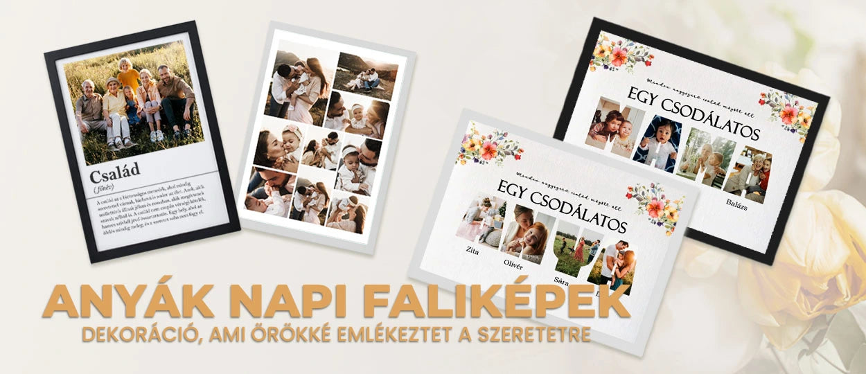 anyák napi faliképek egyedi fényképes anyák napi ajándék