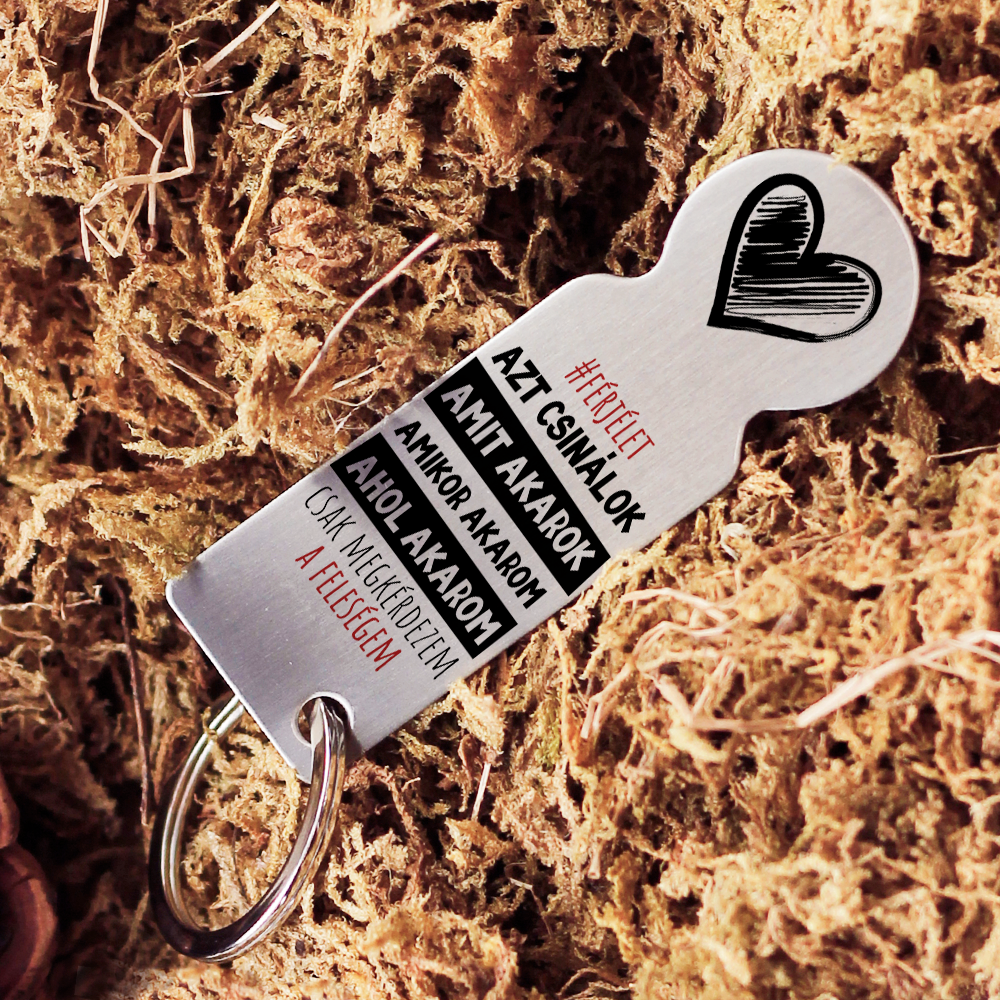 #férjélet bevásárló kocsi érme ajándék pároknak