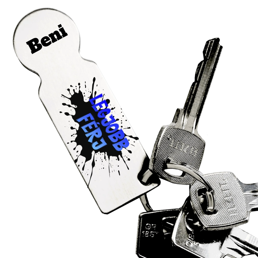 Legjobb férj bevásárlókocsi érme szerkeszthető névvel Valentin napi ajándék a párodnak