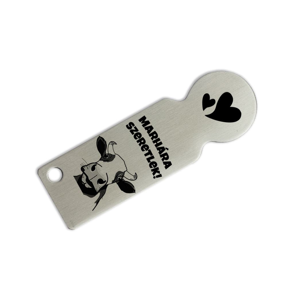 Marhára szeretlek bevásárló kocsi érme ajándék pároknak