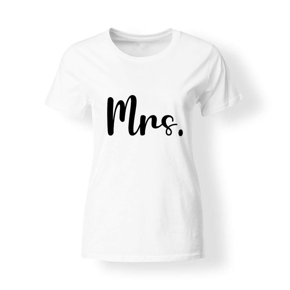 Mrs. feliratú női póló