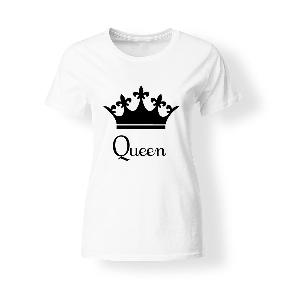 Queen feliratú női póló