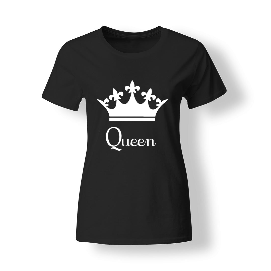 Queen feliratú női póló