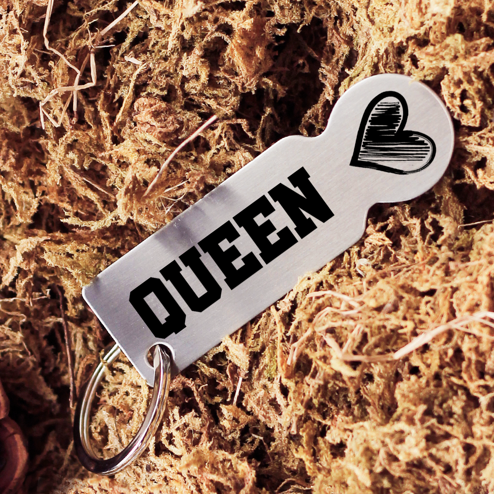 Queen bevásárló kocsi érme ajándék pároknak