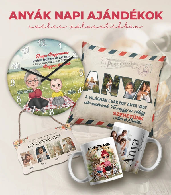 anyák napi ajándékok széles választékban