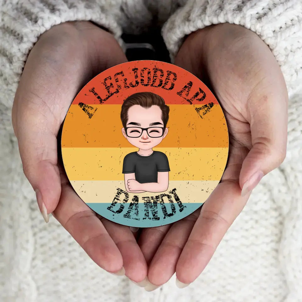 A legjobb Apa mágnes szerkeszthető karakterekkel