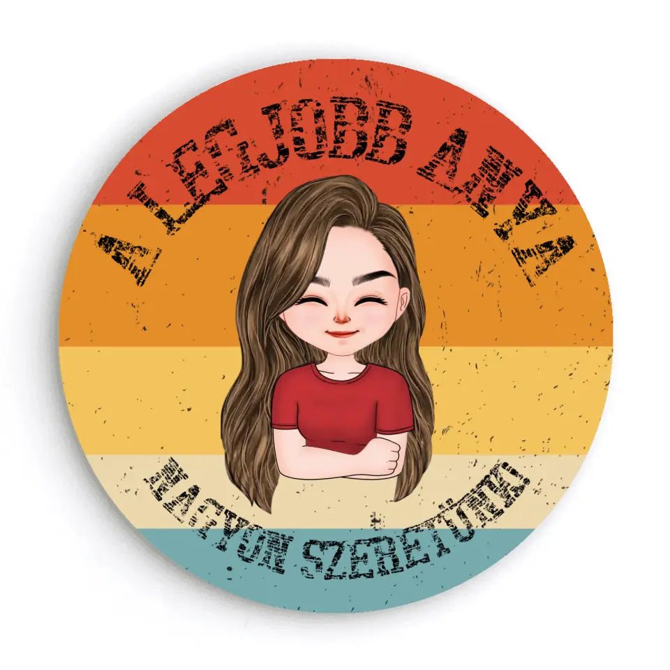 A legjobb Anya mágnes szerkeszthető karakterekkel - Bogreguru