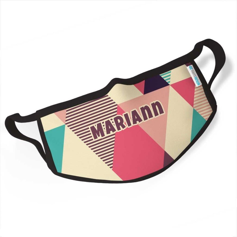 Absztrakt maszk egyedi neves - Bogreguru