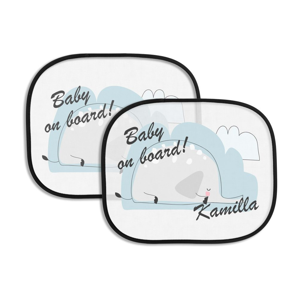 Állatos Baby on board napellenző - Bogreguru