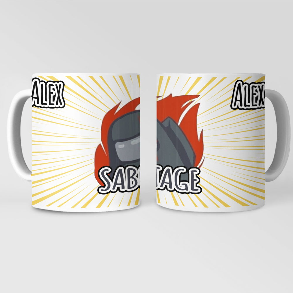 Among us bögre egyedi névvel 3 - Bogreguru