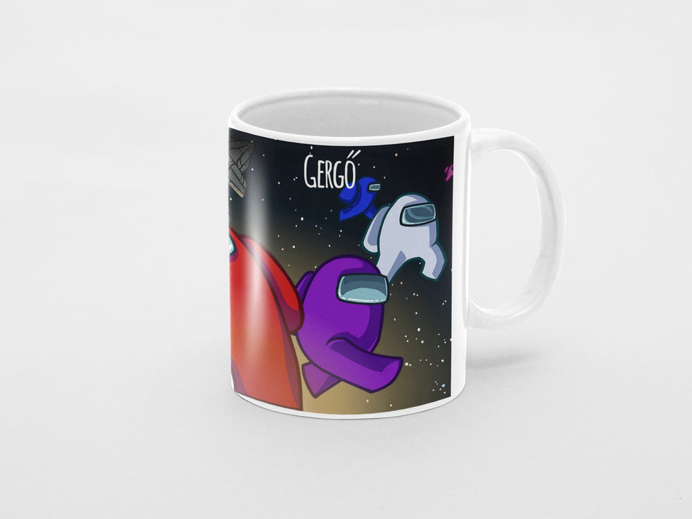 Among us bögre egyedi névvel - Bogreguru